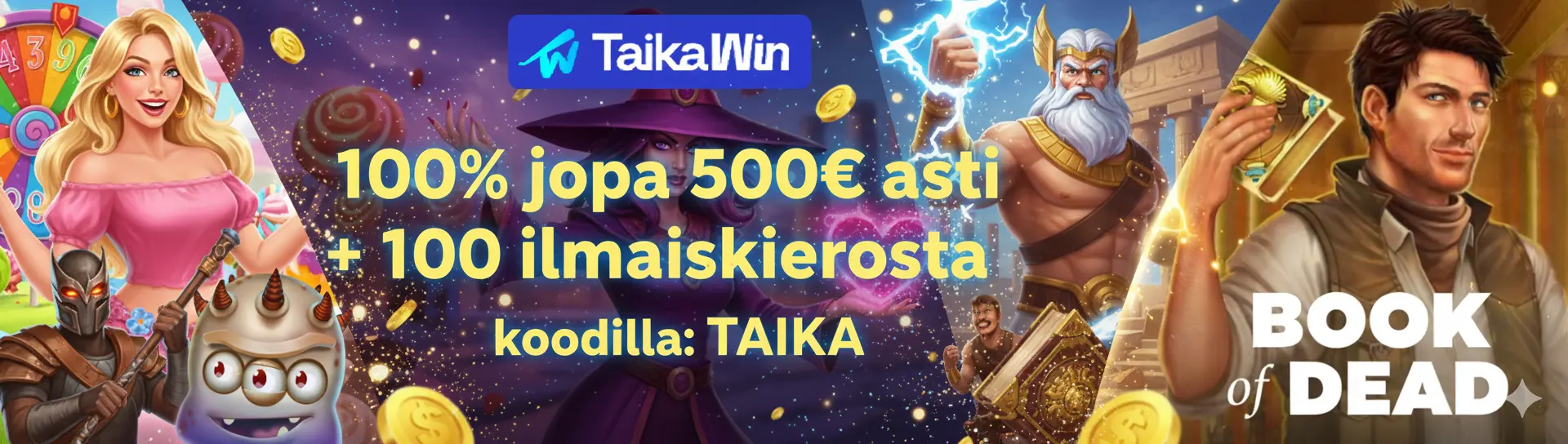 TaikaWin kampanjabanneri
